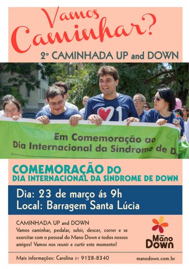 Caminhada Dia Internacional Síndrome de Down
