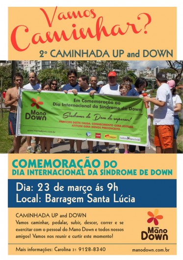 Caminhada Dia Internacional Síndrome de Down